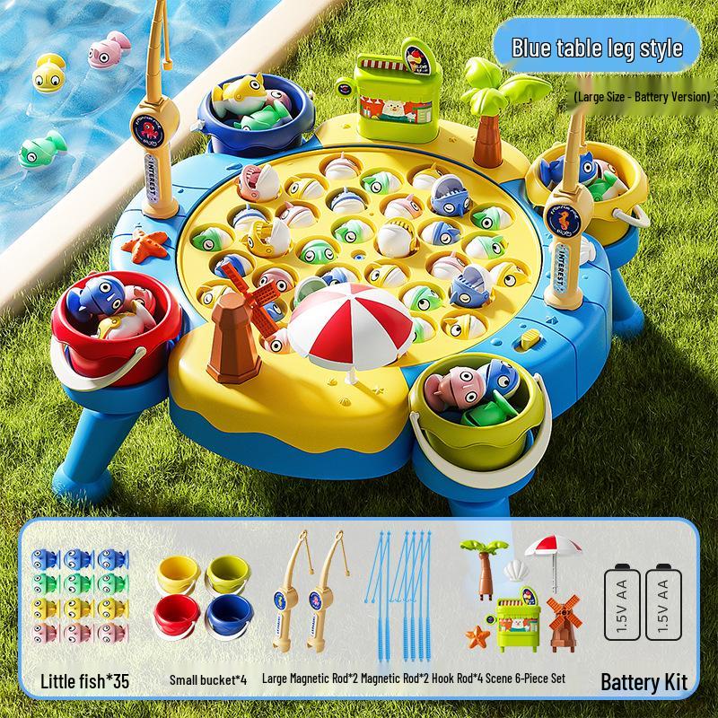 Educational Magnetic Fishing Toy for Toddlers Aged 1-3 Years