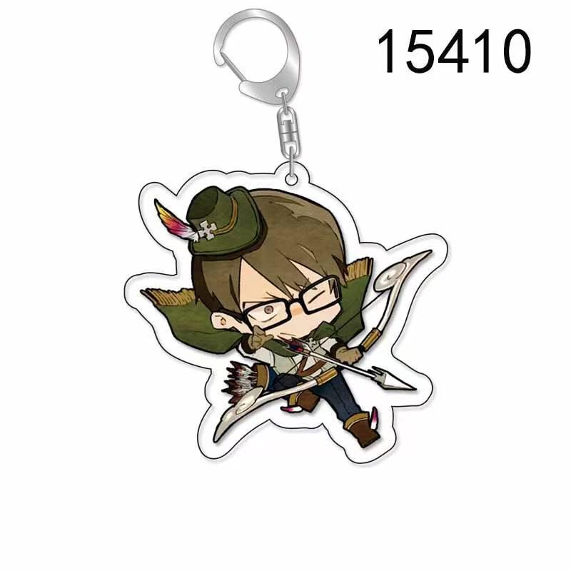 Fire Force: Shinra, Akitaru, Maki, Alice Acrylic Keychain