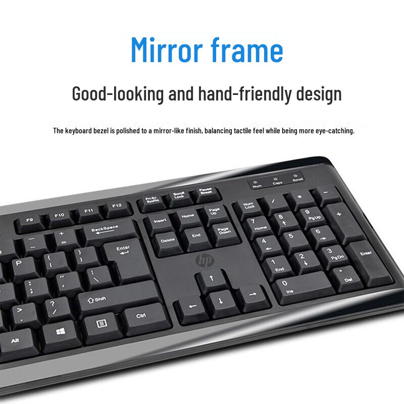 HP KM10 Wired Keyboard & Mouse Combo