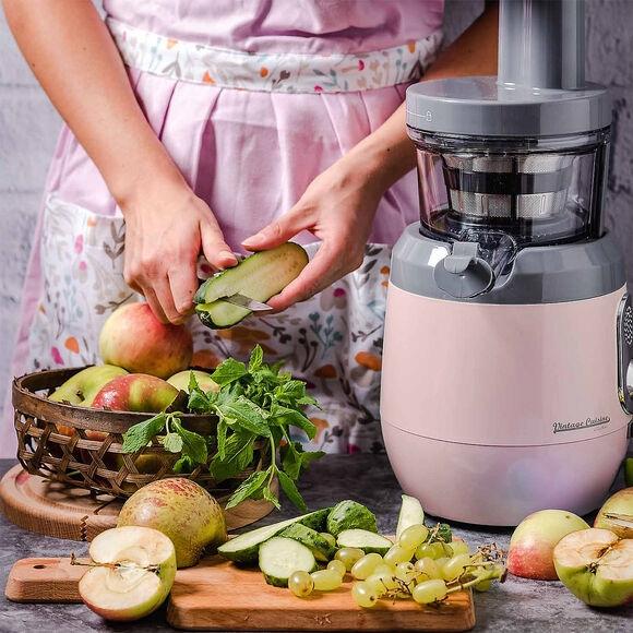 Sokowirówka Vintage Cuisine Wyciskarka Wolnoobrotowa Różowy 200 W