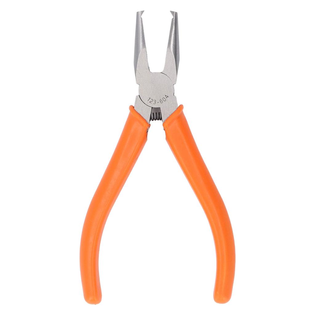 Clește Tăietor Lateral Cap Plat 4mm CRV Unghi Drept Cu Arc Mânere Antiderapante pentru Metal