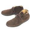 Made In Italy LO.WHITE Suede Leather Chukka Boots Brown 40 / 25.0 Lightweight Sole