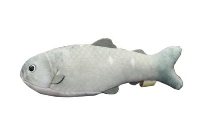 Take Off Pish A Small and Colorful Stuffed Fish That Makes a Sound When You Press Its Belly Salmon "beep"