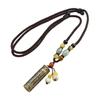 Tibetan Gawu Box Pendant Necklace Decoration Keepsake Religious Jewelry Tassel
