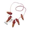 Araneid Halloween Animal Ornament Bat Haunted House Decor Bloody Simulation Finger Eyeball  Bar