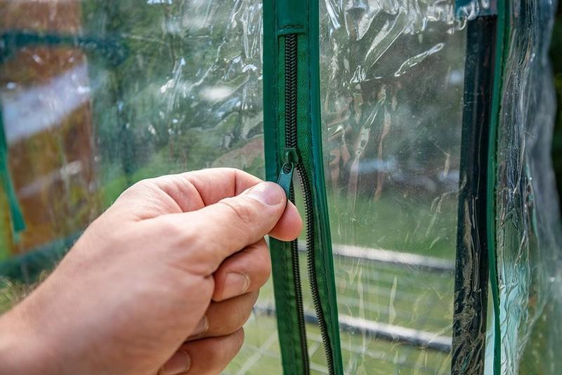 Greenhouse 69*49*95 Cm, Pvc Foil, Metal Structure - T N15-900