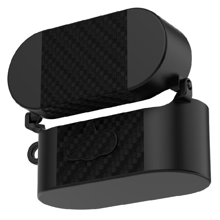 Travel Carry Case Cover for 1000XM6 Earphone Charging Case, Shell with Textured Front Panel and Side Attachment for Daily Use