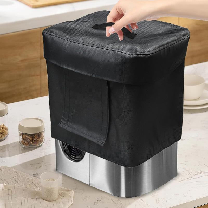 Cover For Ice Maker Heat Shield Portable Waterproof Insulation Cover For Ice Maker Ice Cube Maker Protective Cover Ice Maker