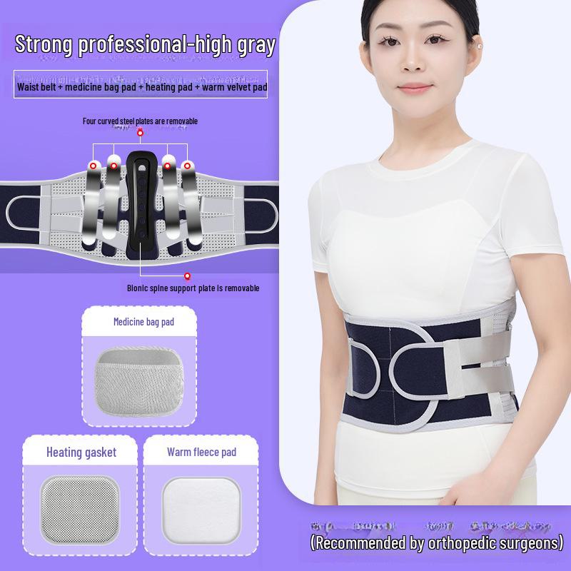 

Женский дышащий поясничный поддерживающий пояс при грыжах и растяжениях мышц XXL