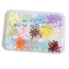 Colorful Small Butterfly Card Sleeve and Bow Decoration Accessories for DIY