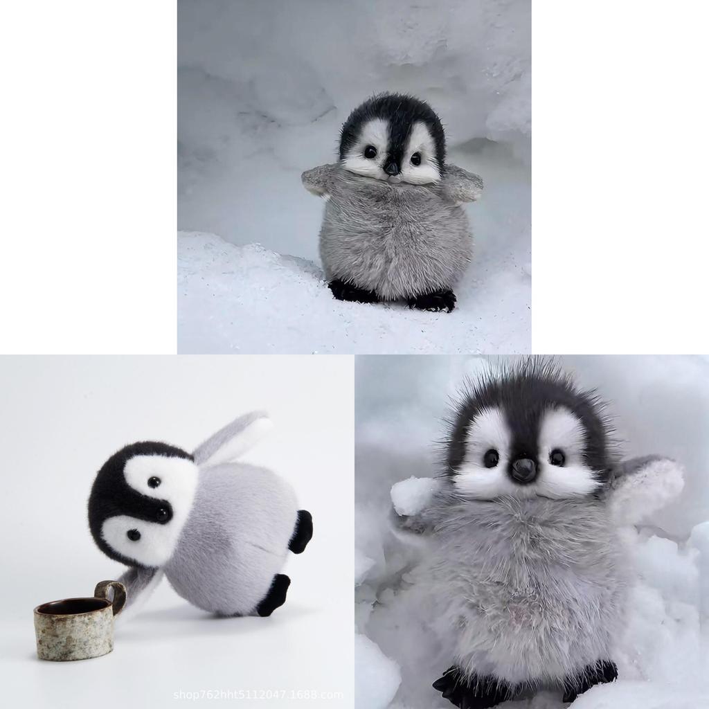 Cute Penguin Plush Toy With Polyester Fiber Filling For Kids And Birthday Gifts