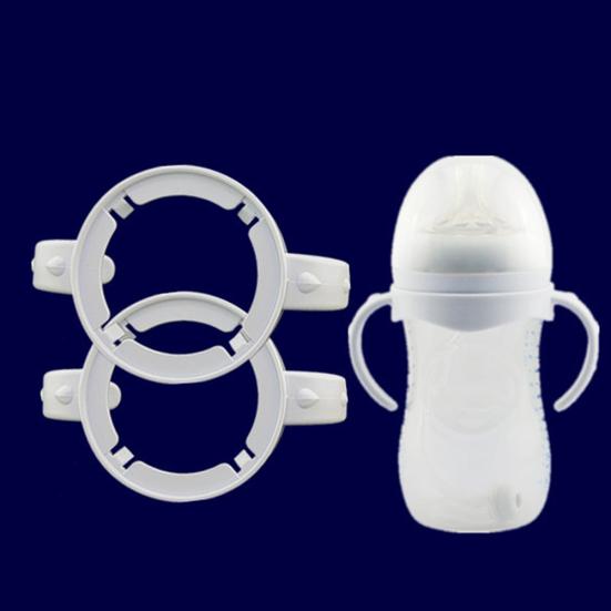 Neklouzavá širokoúhlá láhev na krmení kojenců s PP rukojetí