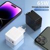 65W GaN PD Fast Charge Mini Mobile Charger