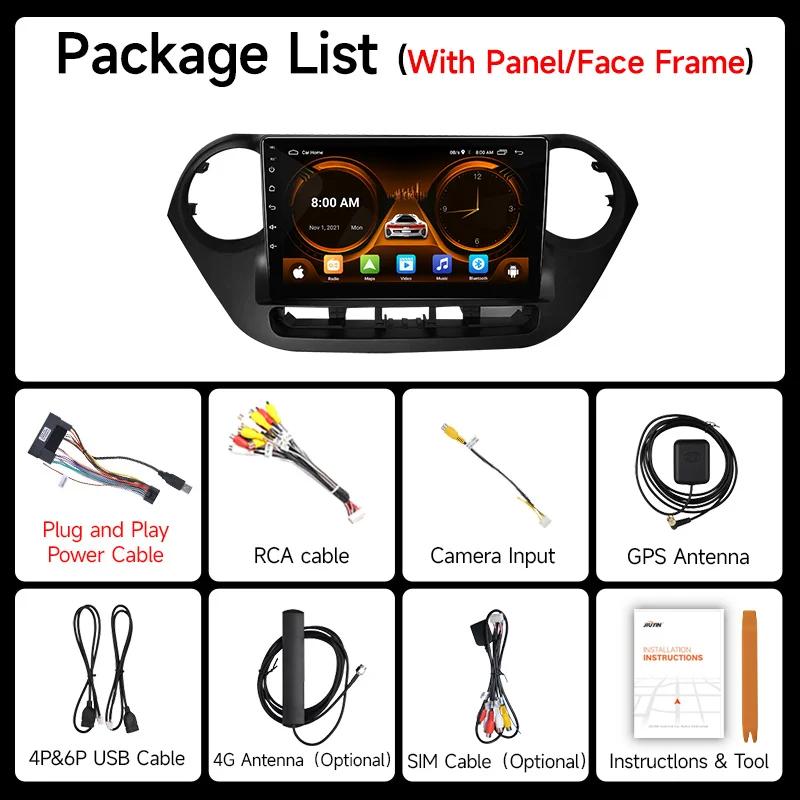 9" Car Radio For Hyundai Grand I10 I 10 2013 2014 2015 2016 2017 2018 Android 13 Carplay Auto Multimidia Video Player Head Unit