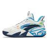 Anta Kids Dominance Synthetic Leather Mesh Fashion Breathable Low-Top Basketball Shoes Men sneaker White Blue A12511106-2