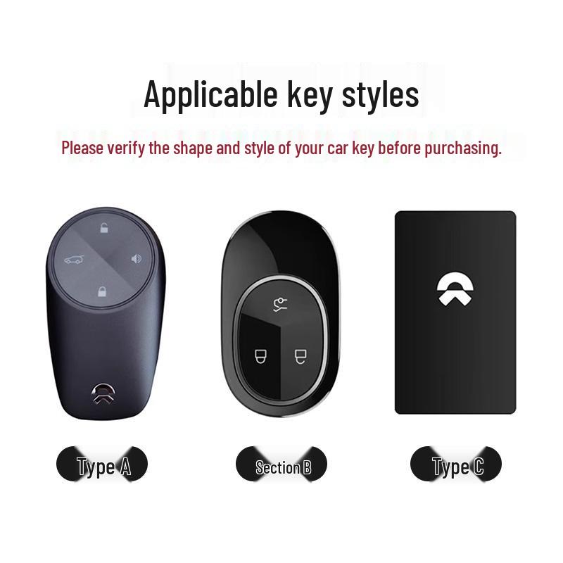 Nio ET5T Key Case for ES6, ET7, ES8, EC6, ES7, EC7 - Durable Protective Shell
