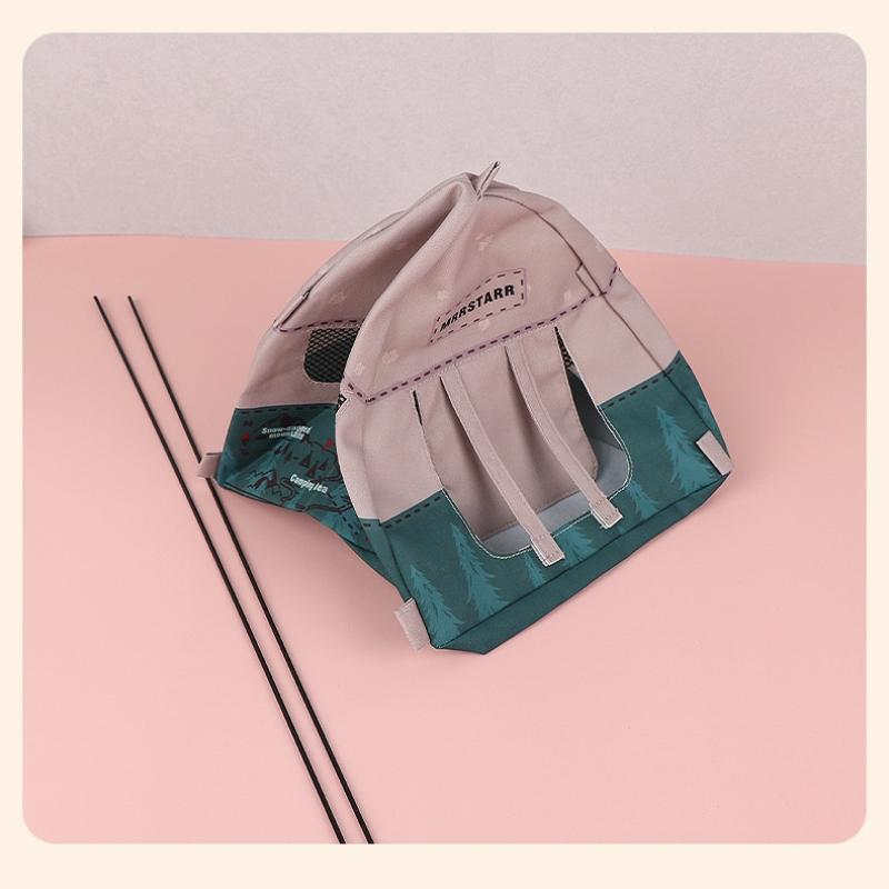 1 Set Miniature Simulated Outdoor Tent Ornament 1:12 Scale Dollhouse Camping Tent Model Decoration Diy Accessories Photo Props