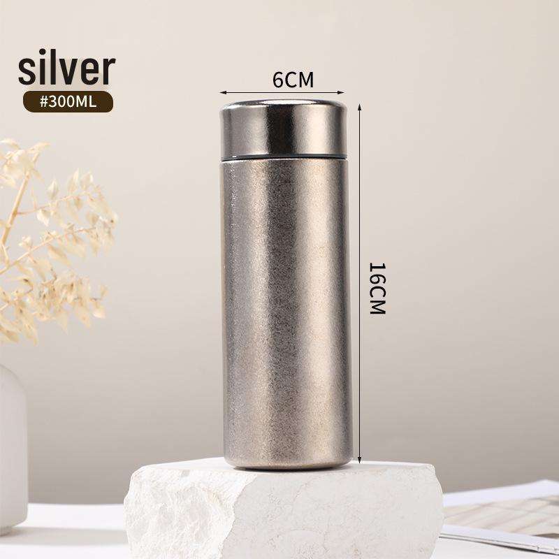 Premium Pure Titanium Insulated Water Cup - Lightweight, Portable, and Elegant Gift