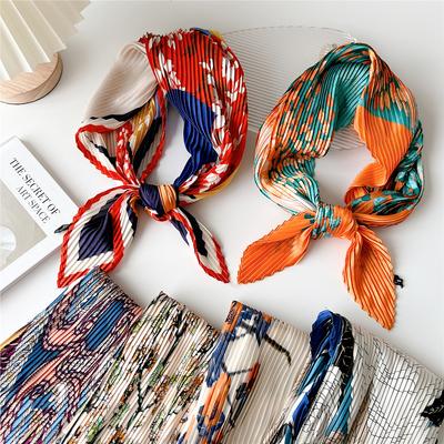 Moda Dekorasyon Eşarp Saç Bandı Bağlama Saç 70 Küçük Kare Eşarp İpek Eşarp Kadın İlkbahar Ve Sonbahar Çok Yönlü Küçük Eşarp Profesyonel Eşarp