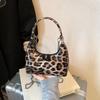 Fashionable Pu Leopard Pattern Crossbody Bag For Casual Use Women