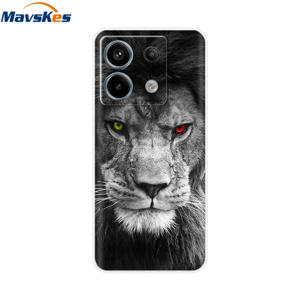 For Redmi Note 13 Pro 4G 5G Fundas Cover TPU Silicon Protective Case For Xiaomi Redmi Note13 13Pro Phone Clear Back Cover Bumper