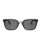 Heonteoaiweeo [Unisex] Flat Bar Square Sunglasses - Beige Hta02