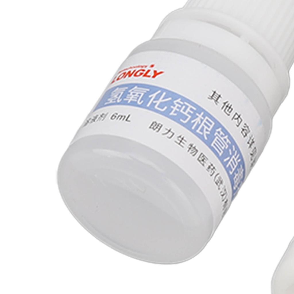 Tandkanalsrot Kalciumhydroxid Rengöringskit Djuprengöring Säker Rengöringskit 5g Pulver 6ml Vätska