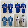 Kids Texas Rangers Baseball Jersey Seager 5 Garcia 53 Cotton Sports Fan Apparel Boys Girls