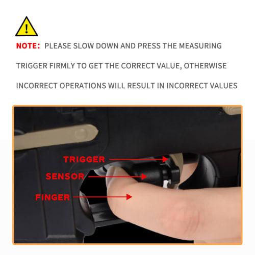Ideagle Profesjonell Digital Avtrekksvekt, 0-12 lbs, 1 oz Intervaller, Nøyaktig Avlesning, Avtrekksvektsmåler, LCD-skjerm (Svart)