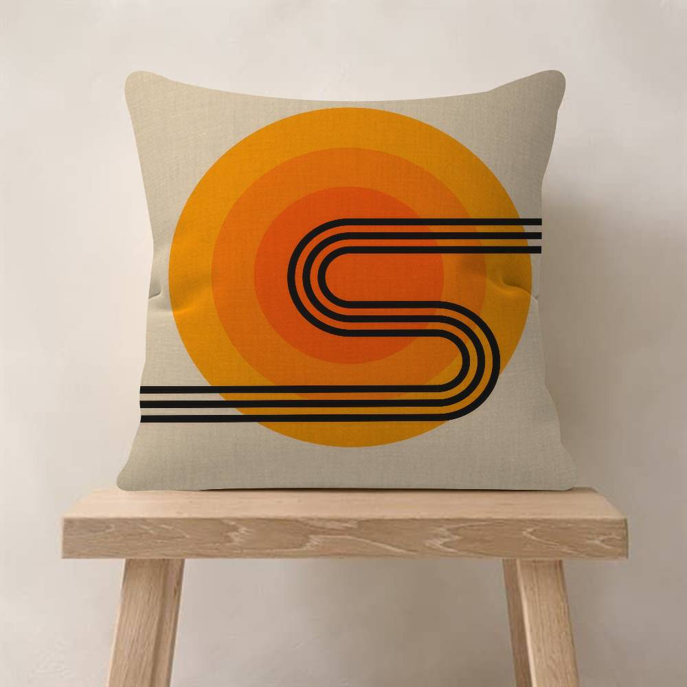 abstract Bauhaus-style  Cushion Cover Inches Farmhouse Decor Home Throw Pillow Covers for Couch Decorations