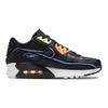 New Nike Air Max 90 SE Black Multicolor GS CK4068-001