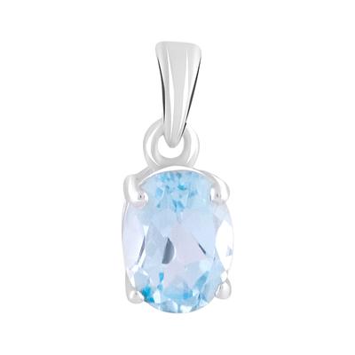 Silver Pendant with Topaz 1.55ct (2113546)