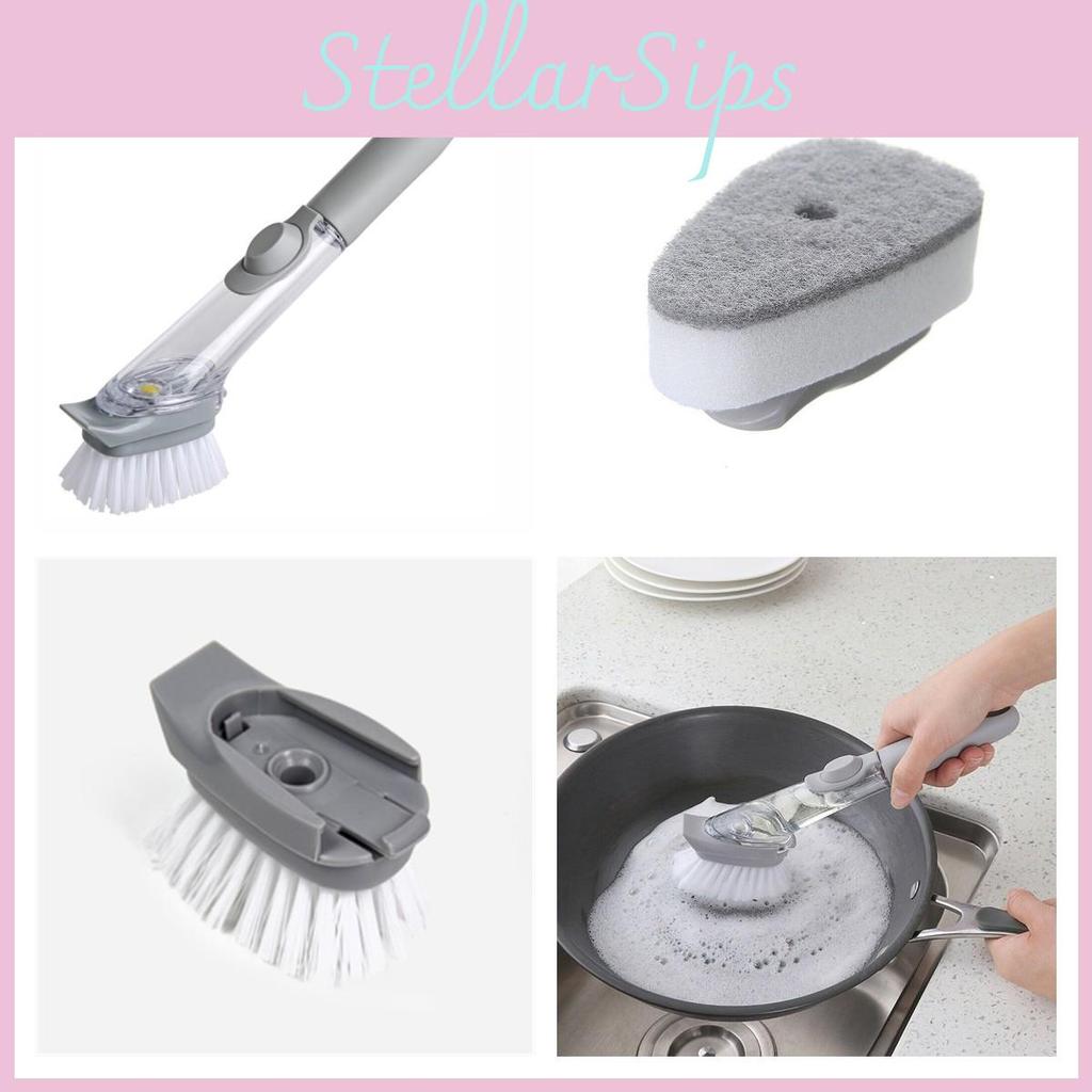 Long-handled Hydraulic Pot Brush For Lazy People