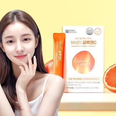 Craftsmanship Everyday All-in-One Inner Beauty Beauvita Glugen C 3.5g X 10 Packets (5 Days’ Worth)