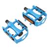 2 X Aluminium Alloy Bicycle Pedals Cycling Pedals Mountain Bike Platform Pedals (blue)
