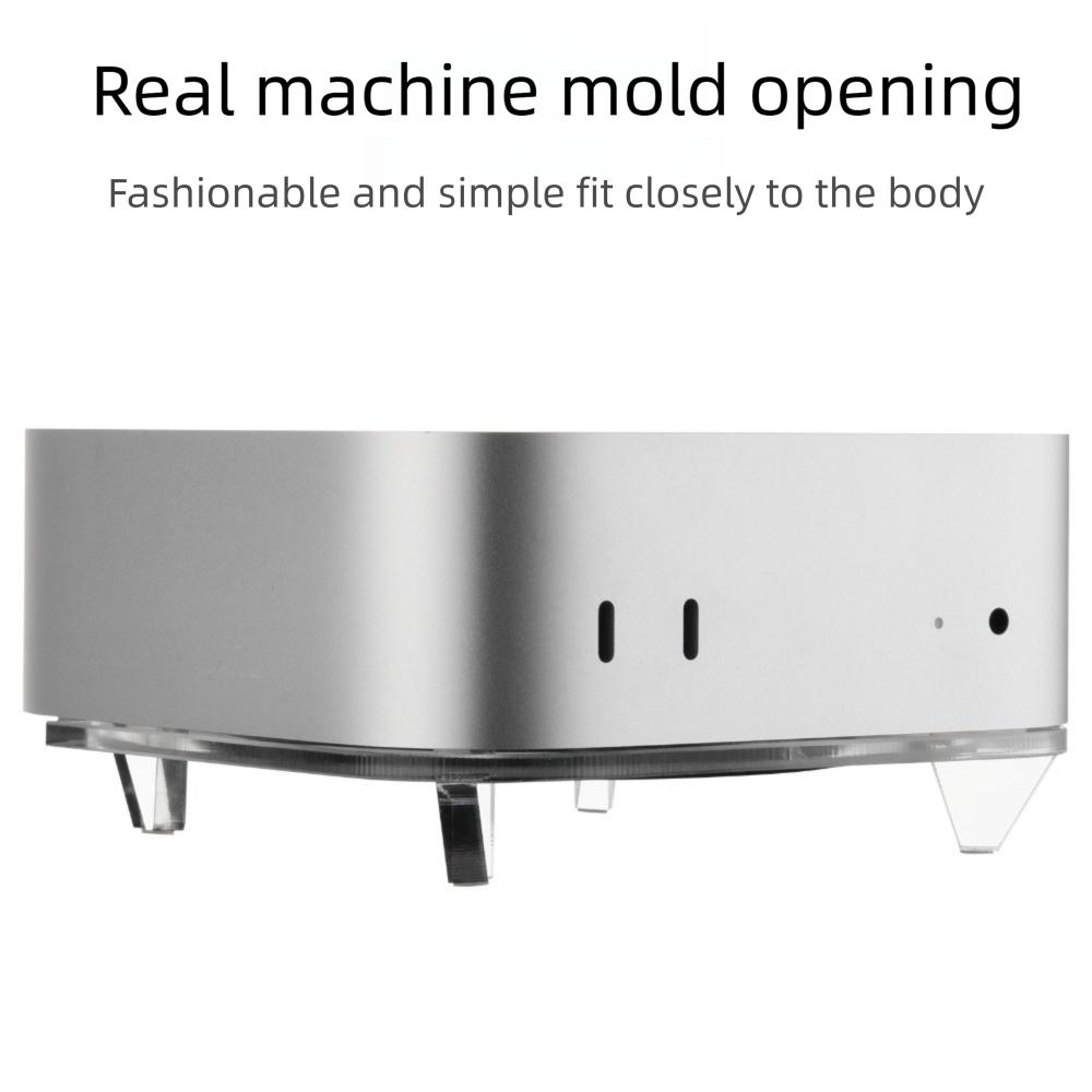 Acrylic Computer Base Anti-slip Host Accessories High Quality Host Bracket for Mac mini M4