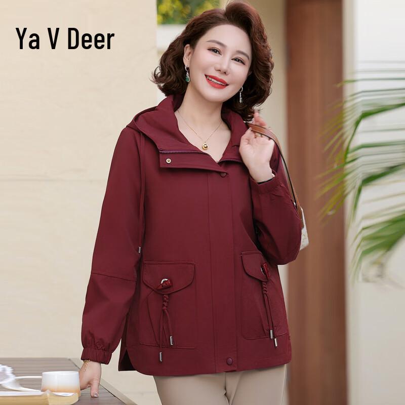 

Yalu Women s Fashion Hooded Casual Jacket 3XL