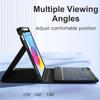 IPad Air 4/5 10.9 Inch Bluetooth Keyboard Case With Pen Slot TPU Cover Stand Sleep Function Anti-Shock
