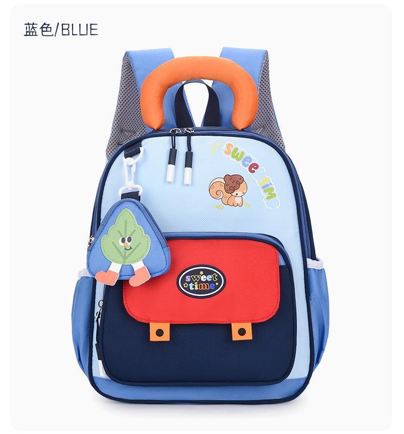 Schoolbag children primary school students cute schoolbag cartoon children backpack boys and girls cool versatile bag cute travel backpack