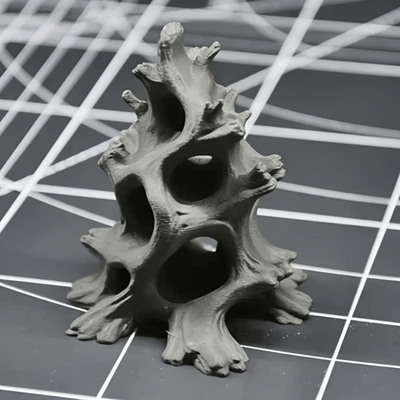 Mehrloch-Treibholz-Aquarium-Dekoration 3D-Druck Treibholz Fischhöhle Aquarium Dekoration Fischversteck zur Zucht Versteckhöhle Dekor