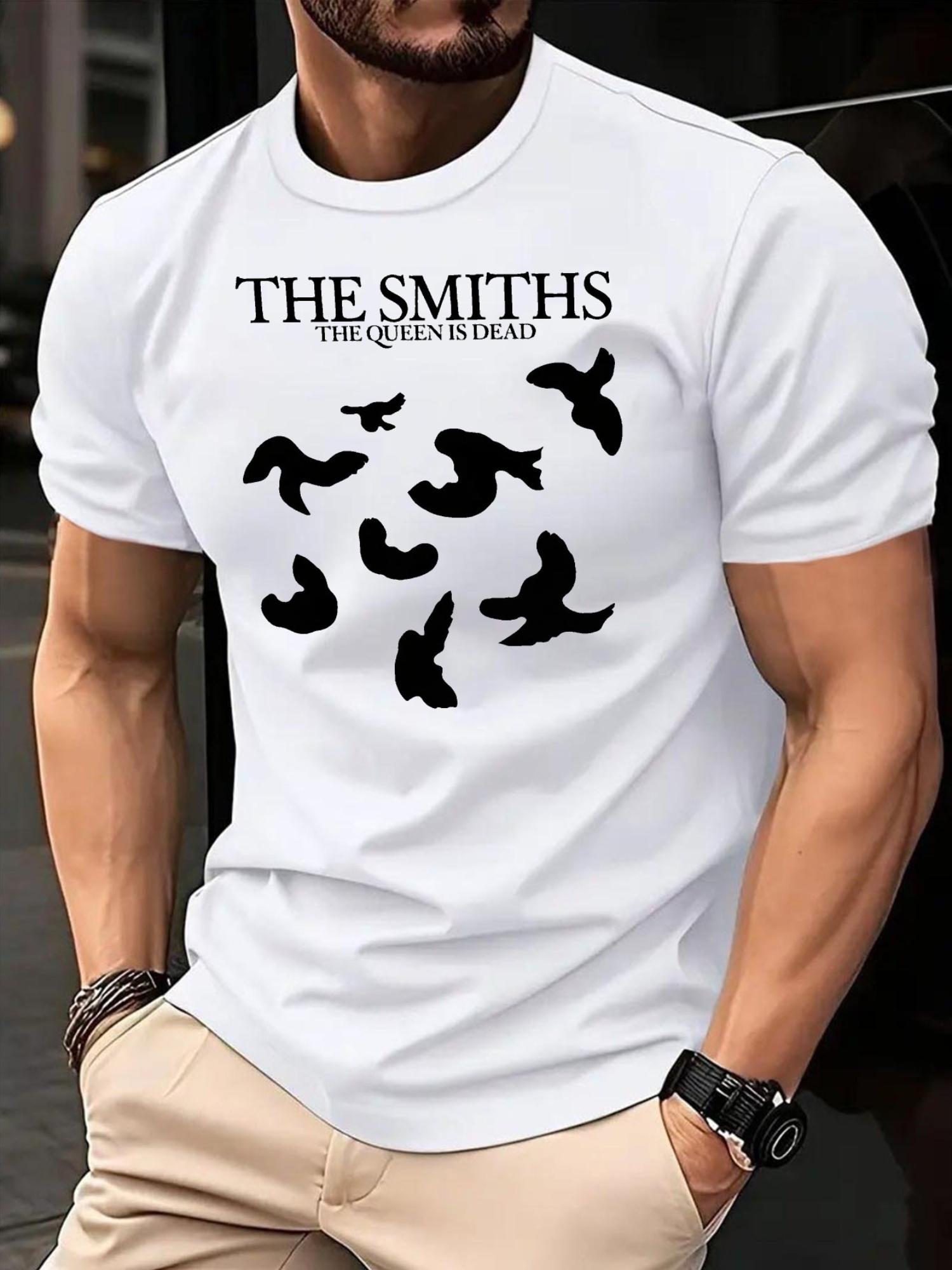 The Smiths Graphic T-shirt - The Queen Is Dead Design with Silhouettes XL