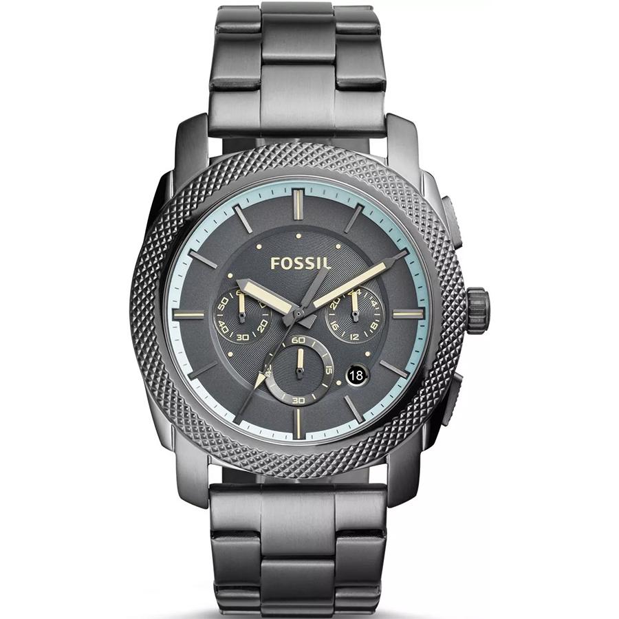 

Fossil Men s Quartz Stainless Steel Three-Hand Watch Stainless Steel Case/Scratch Resistant Glass FS5172