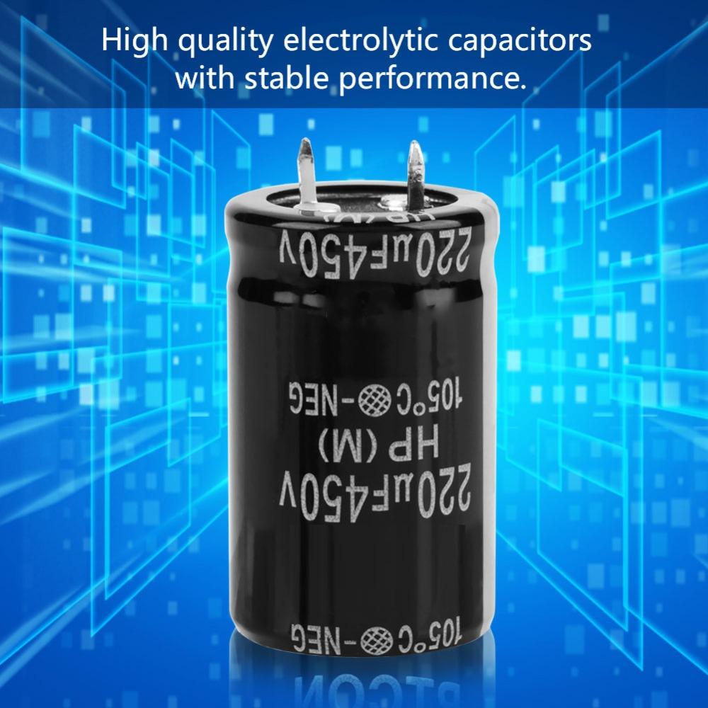 10PCS 25x40mm Electrolytic Capacitor 450V Electrolytic Capacitor Set  Audio Amplifiers