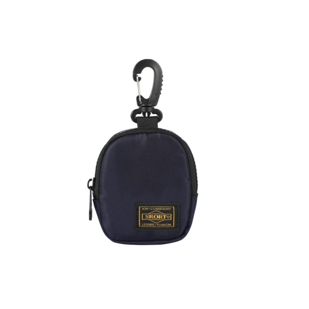 Portable Multi Functional Coin Purses Zipper Headphone Organizer Card Holder Lightweight Mini Hanging Bag