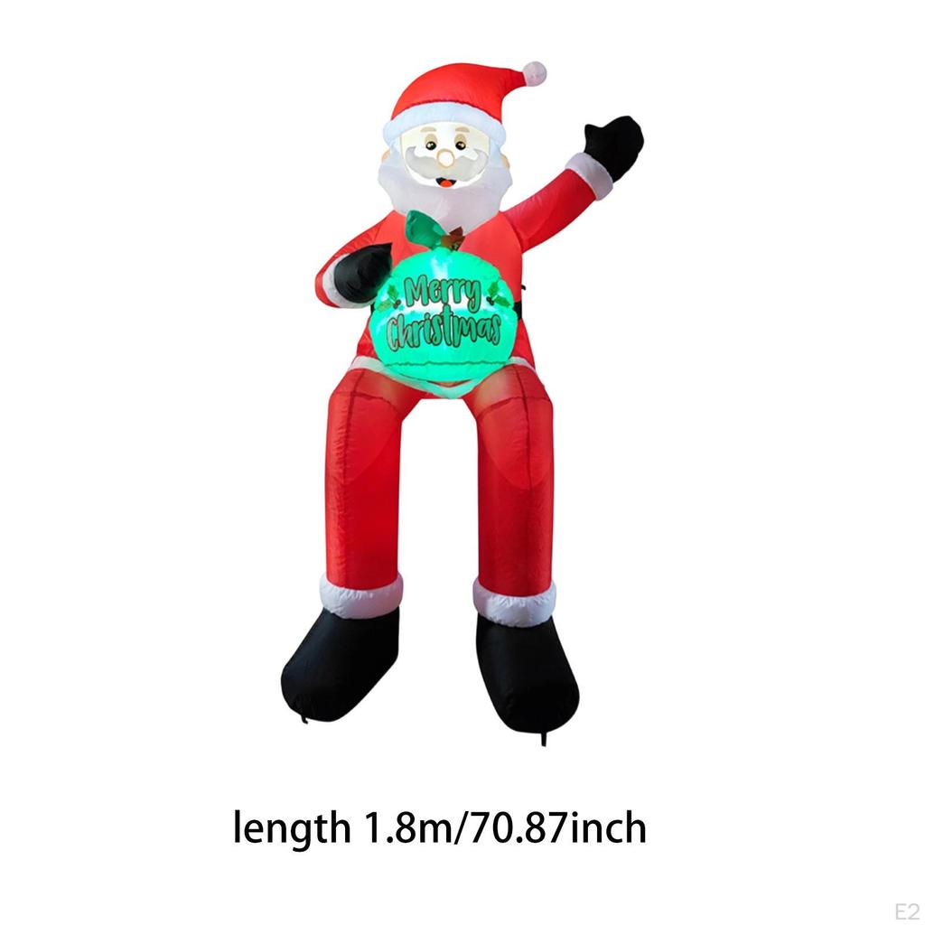 LED Christmas Inflatable Santa Home Decoration Holiday Yard Decor for