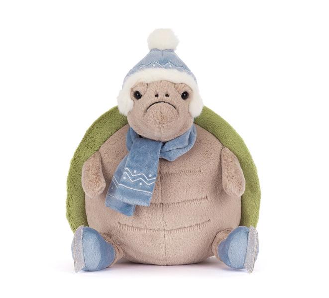 Peluche Rilassante Timmy Tartaruga per Bambini - Bambola di Stoffa Carina Regalo per Bambine
