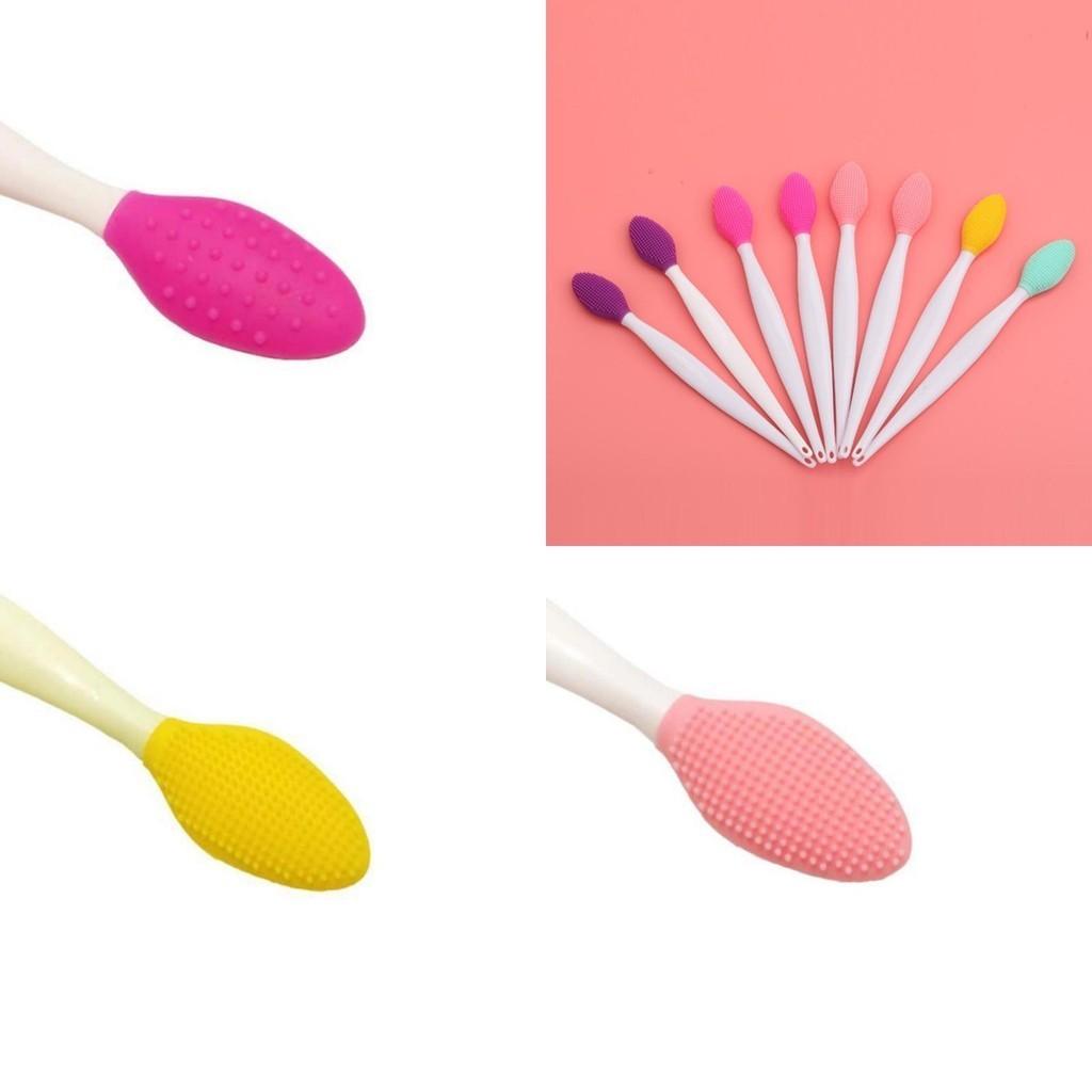 Soft Silicone Facial Cleansing Brush For Exfoliation And Blackhead Removal