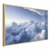 Poster - Sky Landscapes: Rays Illuminating Fluffy Cloud Formations