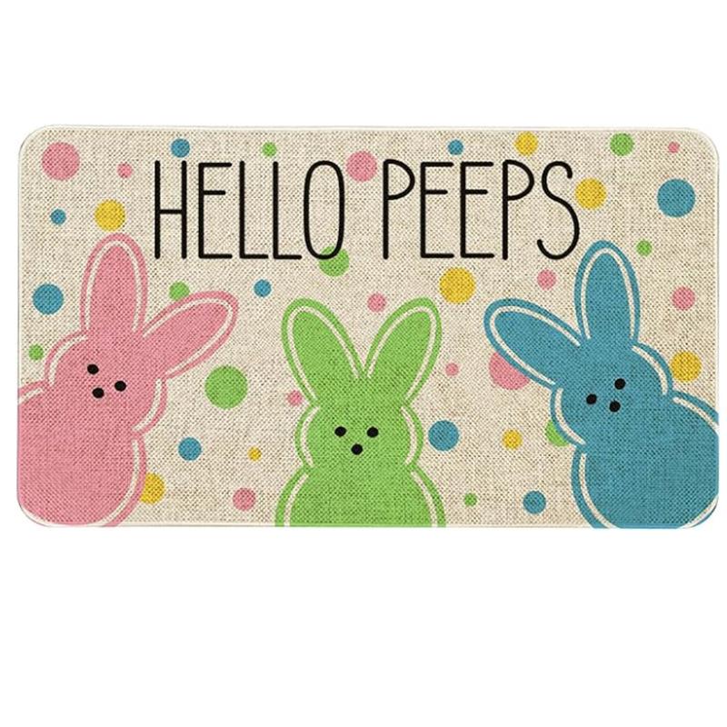 American-style Bathroom Absorbent Floor Mat, Entrance Foyer Floor Mat, Bathroom Anti-slip Carpet, Home Decoration