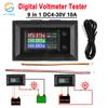 9 In 1 Digital Voltmeter Tester DC4-30V 10A Multifunction Tester LCD Voltage Current Power Energy Battery Electricity Test Meter